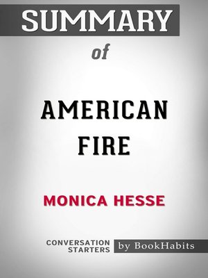 cover image of Summary of American Fire